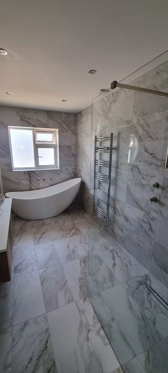 Luxury Bathroom Fit-Out with Freestanding Tub, Kisumu