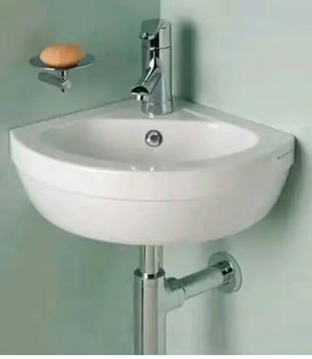 Corner Wash Basin and Mixer Tap Installation, Kapsabet